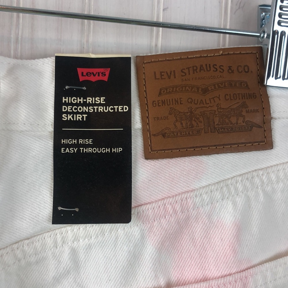 LEVIS HIGH RISE DECONSTRUCTED SKIRT - Picture 5 of 5
